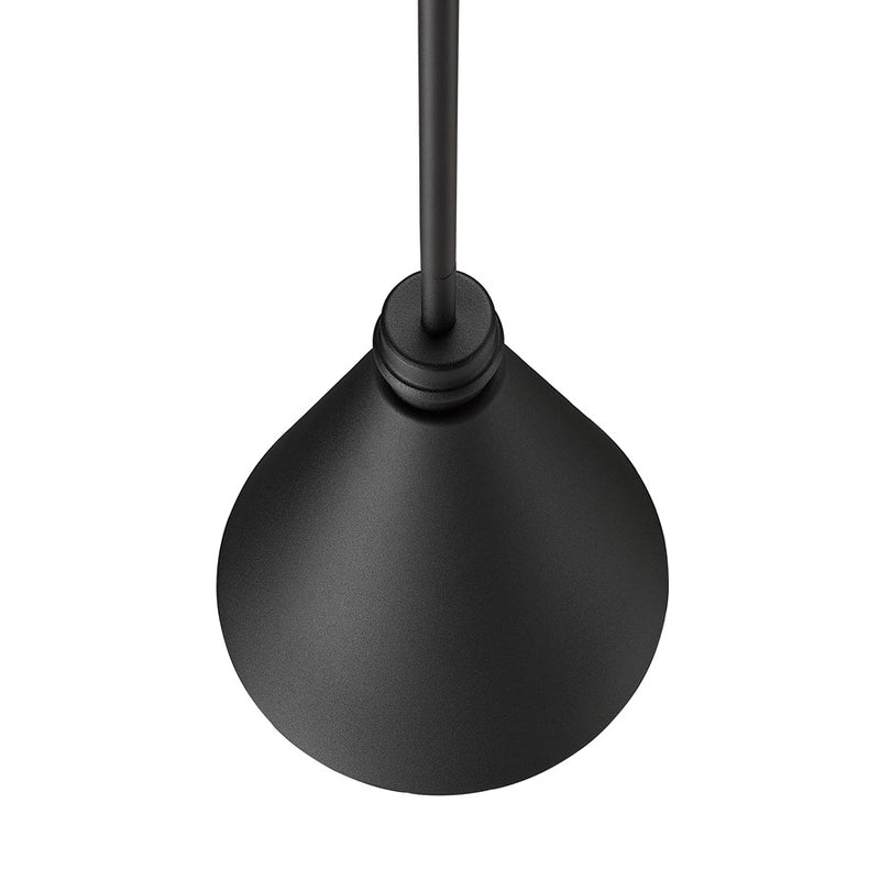 Millennium Lighting Axston 1Lt 12" Outdoor Hanging Lantern, Black