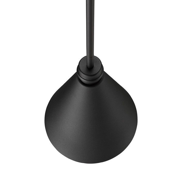 Millennium Lighting Axston 1Lt 12" Outdoor Hanging Lantern, Black