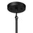 Millennium Lighting Axston 1Lt 18" Outdoor Hanging Lantern, Black