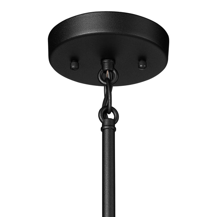 Millennium Lighting Axston 1Lt 18" Outdoor Hanging Lantern, Black