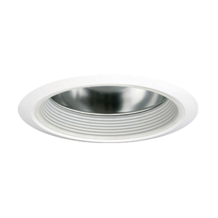 RP Lighting 6" Reflector, White Baffle, Damp, White - 8652WH