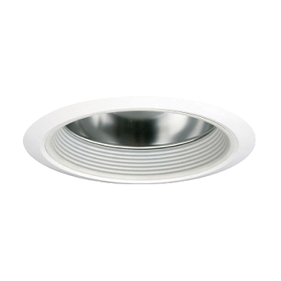 RP Lighting 6" Reflector, White Baffle, Damp, White - 8652WH
