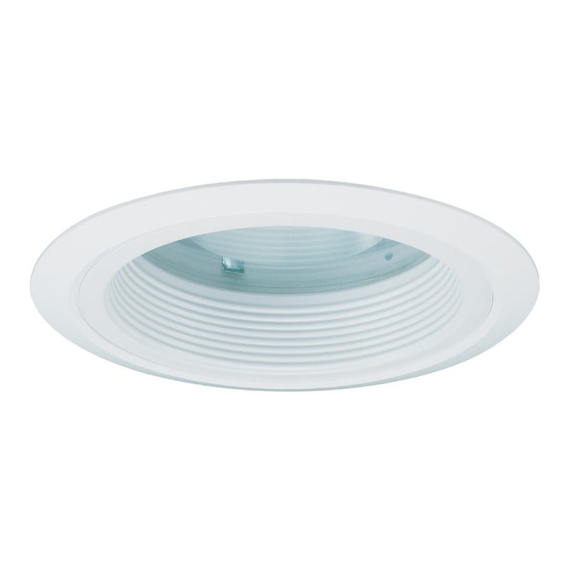 RP Lighting 6" Reflector-Lens w/Baffle, LED, White - 8653WH