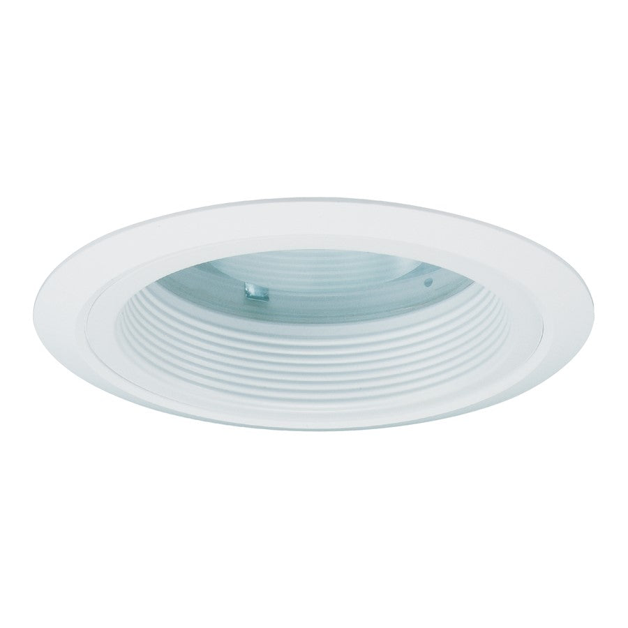 RP Lighting 6" Reflector-Lens w/Baffle, LED, White - 8653WH