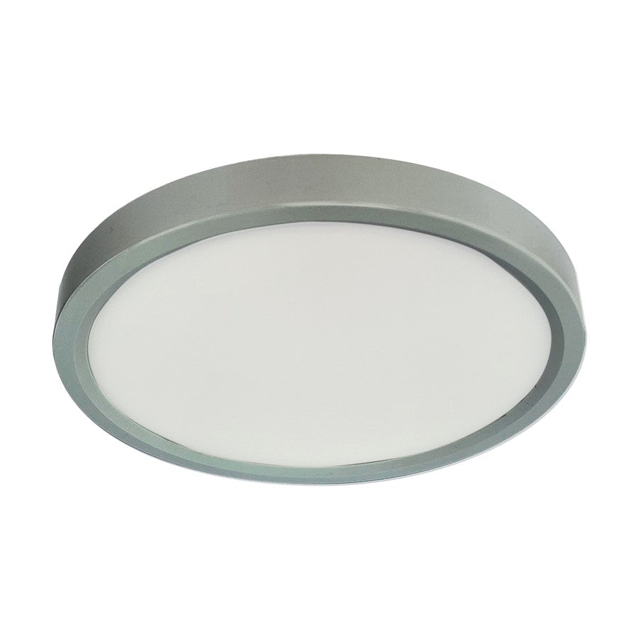 RP Lighting 5" Ultra Slim Round Disk 12W, Nickel - 8739-1BN-90-3K