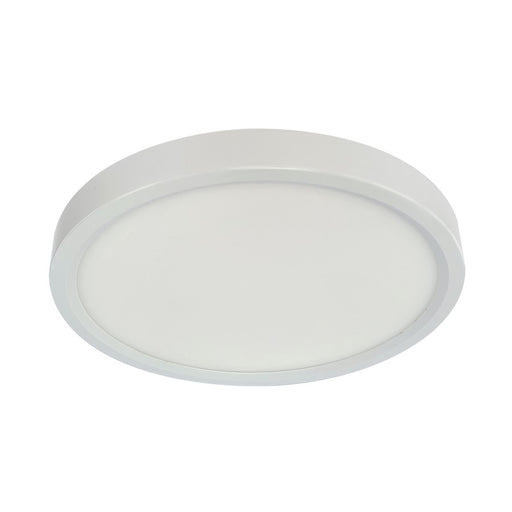 RP Lighting 5" Ultra Slim HO Round Disk 12W/3K, White - 8739-1WH-HO-90-3K