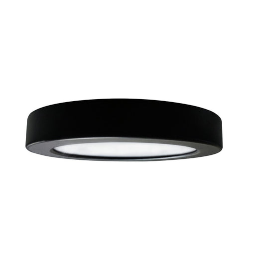 RP Lighting NS-5" Slim Round Disk 12W/3K, Black - 8739BK-90-3K