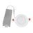 RP Lighting 4" LED Ultra Thin Light 11.2W 90CRI/3K, White - 8742-2WH-90-3K