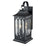 Millennium Lighting Mallorey 2Lt Outdoor Wall Sconce, Black