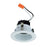 RP Lighting DIS-3" Rec Retro Baffle Dim Damp 8W, 3K, White - 8821WH-3K