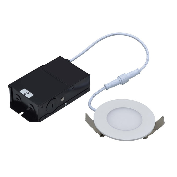 RP Lighting 3" LED Wafer 7W, 3K, White - 8842-1-WH-90-3K