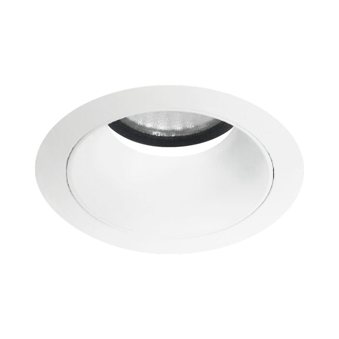 RP Lighting 2" Trim Reflector Cone Straight, White - 8861S-WH