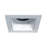 RP Lighting 2" SquareTrim Reflector Cone Straight, White - 8862S-WH