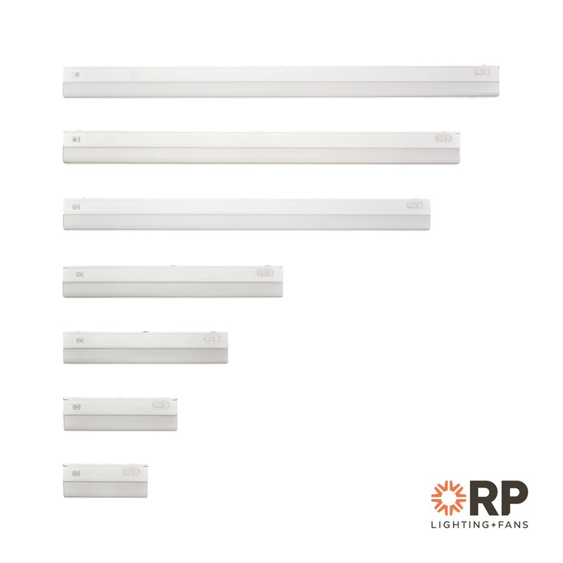 RP Lighting Undercabinet 9" LED Light, White/Frosted