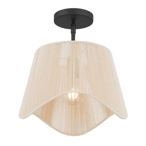 Millennium Lighting Tulara 1 Light Pendant, Matte Black