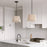 Millennium Lighting Tulara 1 Light Pendant, Matte Black
