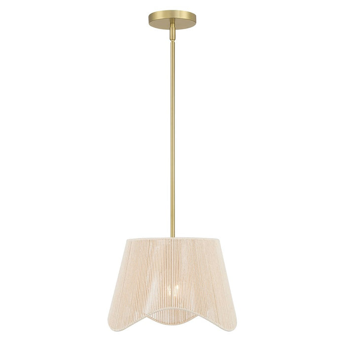 Millennium Lighting Tulara 1 Light Pendant, Vintage Brass