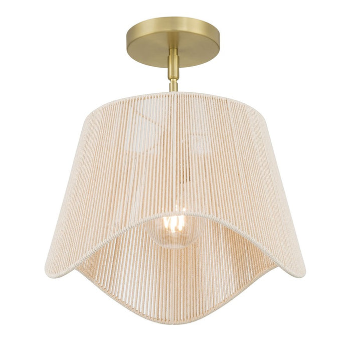 Millennium Lighting Tulara 1 Light Pendant, Vintage Brass