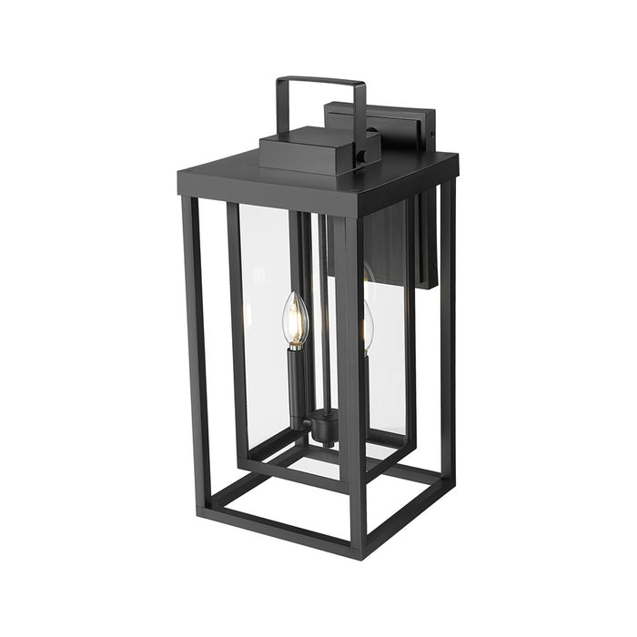 Millennium McDonough 22.25" High 2Lt Outdoor Wall Lantern, Black - 901002-PBK