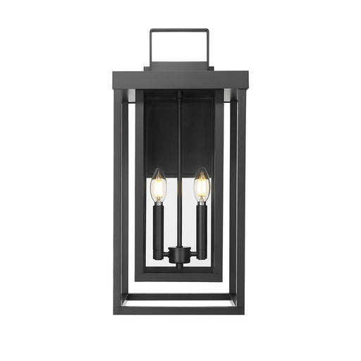 Millennium McDonough 22.25" High 2Lt Outdoor Wall Lantern, Black