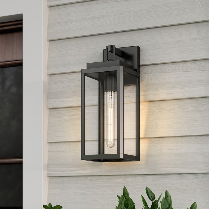 Millennium Alpharetta 15.5" High 1Lt Outdoor Wall Lantern, Black