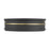 Millennium Lighting Stralara 3 Light Flush Mount, Matte Black