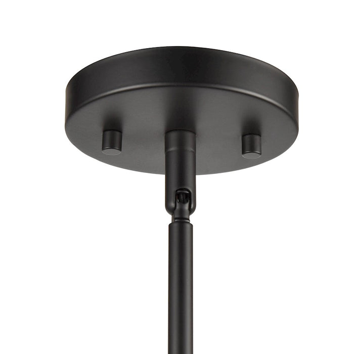 Millennium Lighting Elise 1 Light Pendant Light, Matte Black