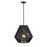 Millennium Lighting Elise 1 Light Pendant Light, Matte Black