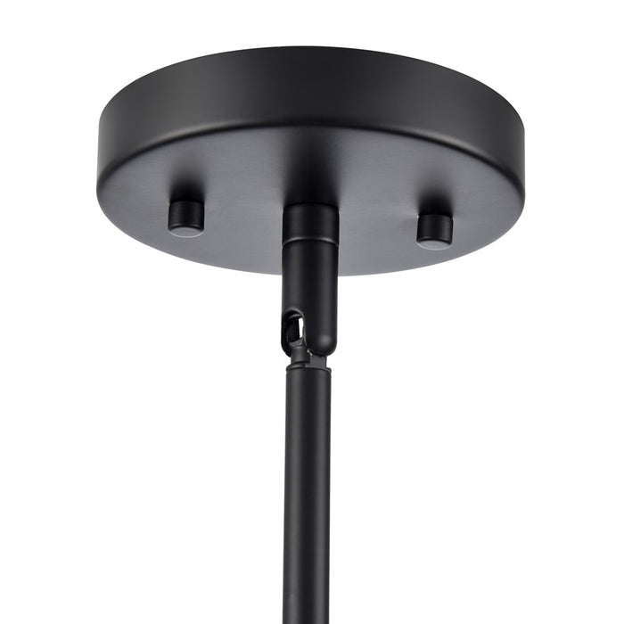 Millennium Lighting Elise 3Lt 22" Pendant, Black/Black