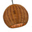 Millennium Lighting Elise 1 Light Pendant, Natural