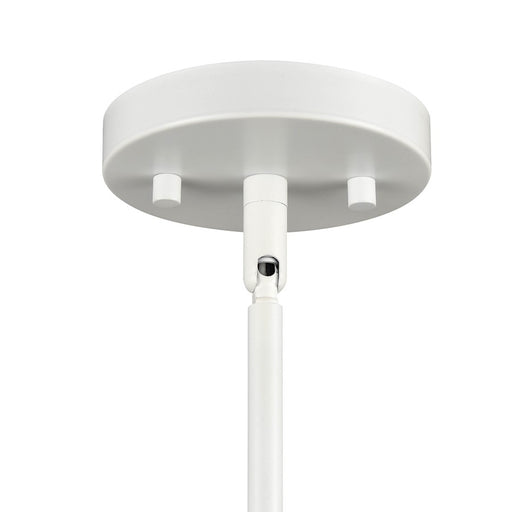 Millennium Elise 1 Light 15" Pendant, White
