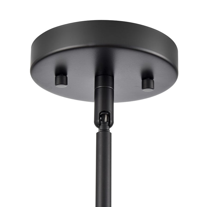 Millennium Lighting Elise 1Lt 16" Pendant, Black/Natural