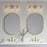 Millennium Clarvyn 3Lt Bathroom Vanity Light, Brass/Clear Stone