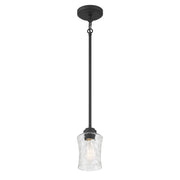 Millennium Clarvyn 1Lt Pendant, Black/Clear Stone Water - 909301-MB