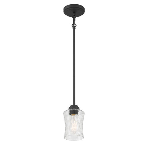 Millennium Clarvyn 1Lt Pendant, Black/Clear Stone Water - 909301-MB