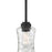 Millennium Clarvyn 1Lt Pendant, Black/Clear Stone Water