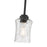 Millennium Clarvyn 1Lt Pendant, Black/Clear Stone Water