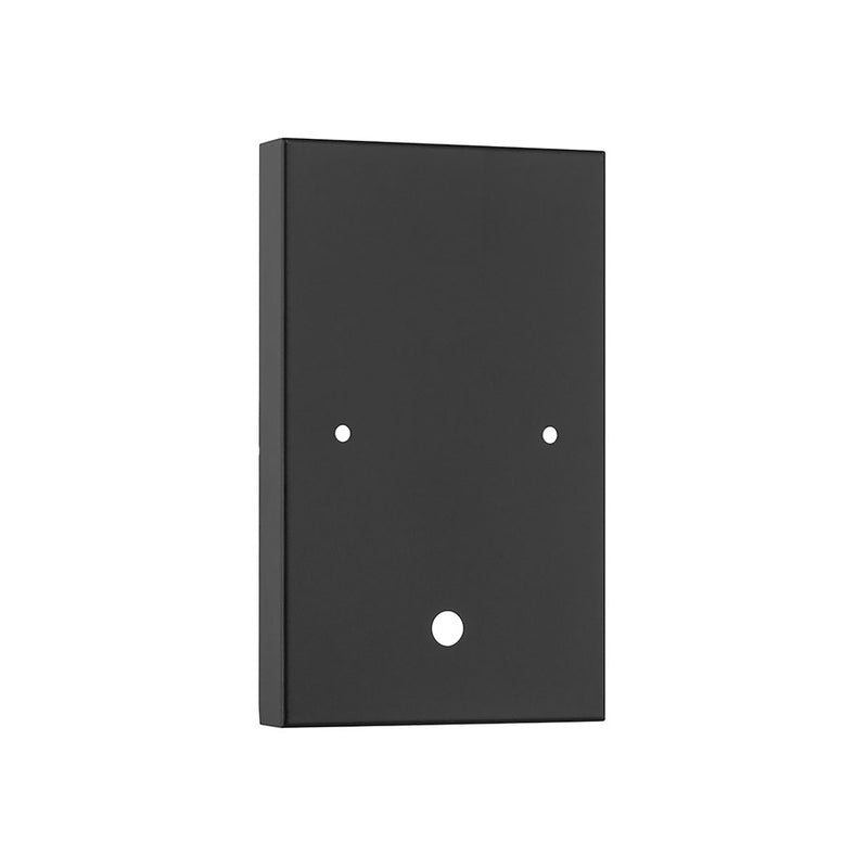 Millennium Lighting Lunden 1Lt Wall Sconce, Matte Black/Clear