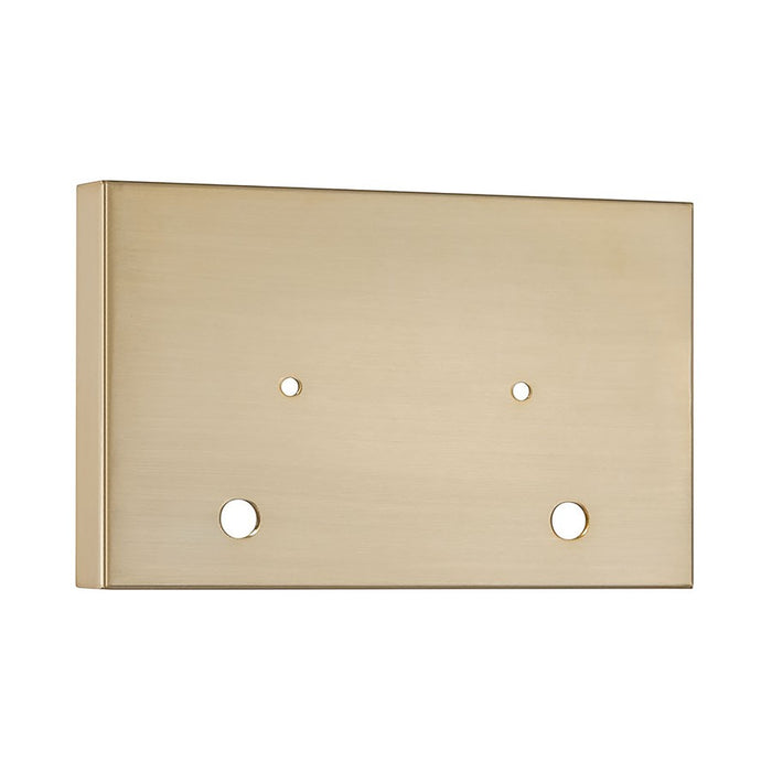 Millennium Lighting Lunden 2Lt Bathroom Vanity Light, Gold/Clear