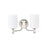 Millennium Lighting Ailey 2Lt Vanity, Nickel/Etched Opal White - 91032-PN