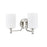 Millennium Lighting Ailey 2Lt Vanity, Nickel/Etched Opal White