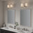 Millennium Lighting Ailey 2Lt Vanity, Nickel/Etched Opal White