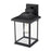 Millennium Southgate 1Lt 14" Outdoor Wall Sconce, Black/Clear