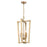 Millennium 5 Light 25" Pendant Light, Modern Gold
