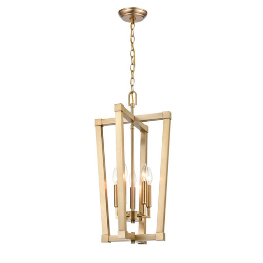 Millennium 5 Light 25" Pendant Light, Modern Gold