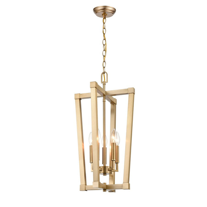 Millennium 5 Light 25" Pendant Light, Modern Gold