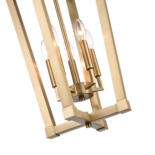 Millennium 5 Light 25" Pendant Light, Modern Gold