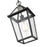 Millennium Lighting Eston 1Lt Outdoor Hanging Lantern, Black/Clear