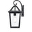 Millennium Lighting Eston 1Lt 18" Outdoor Wall Sconce, Black/Clear