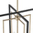 Millennium Lighting Noelle 4Lt 15" Pendant, Black/Modern Gold